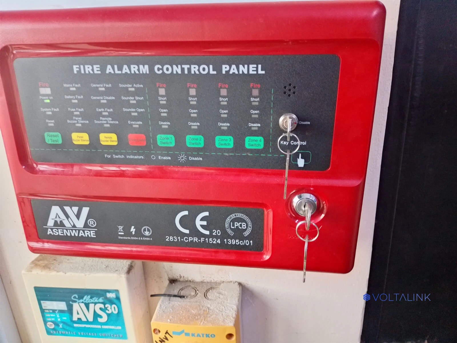 Fire alarm and detection system installation
